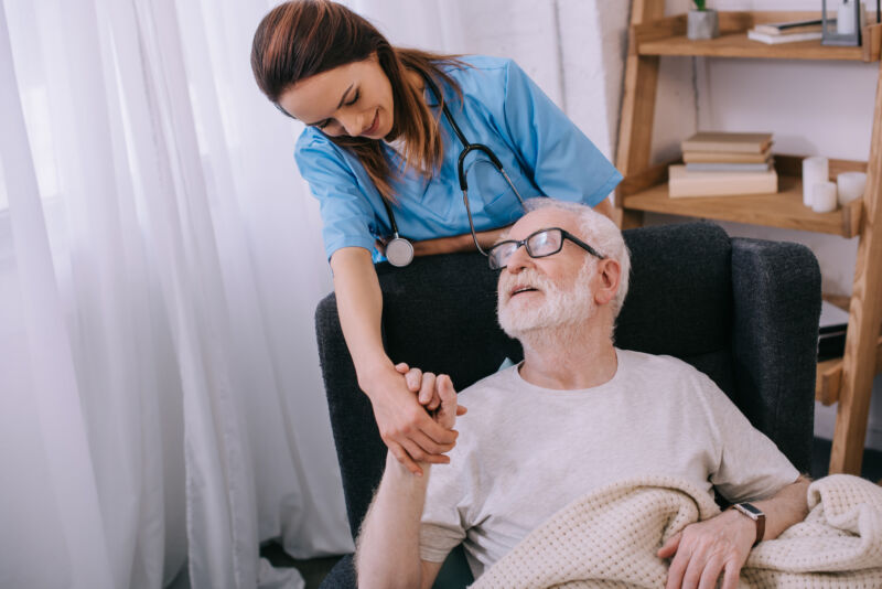 hospice volunteers offering emotional support as part of the hospice care service in Weatherford