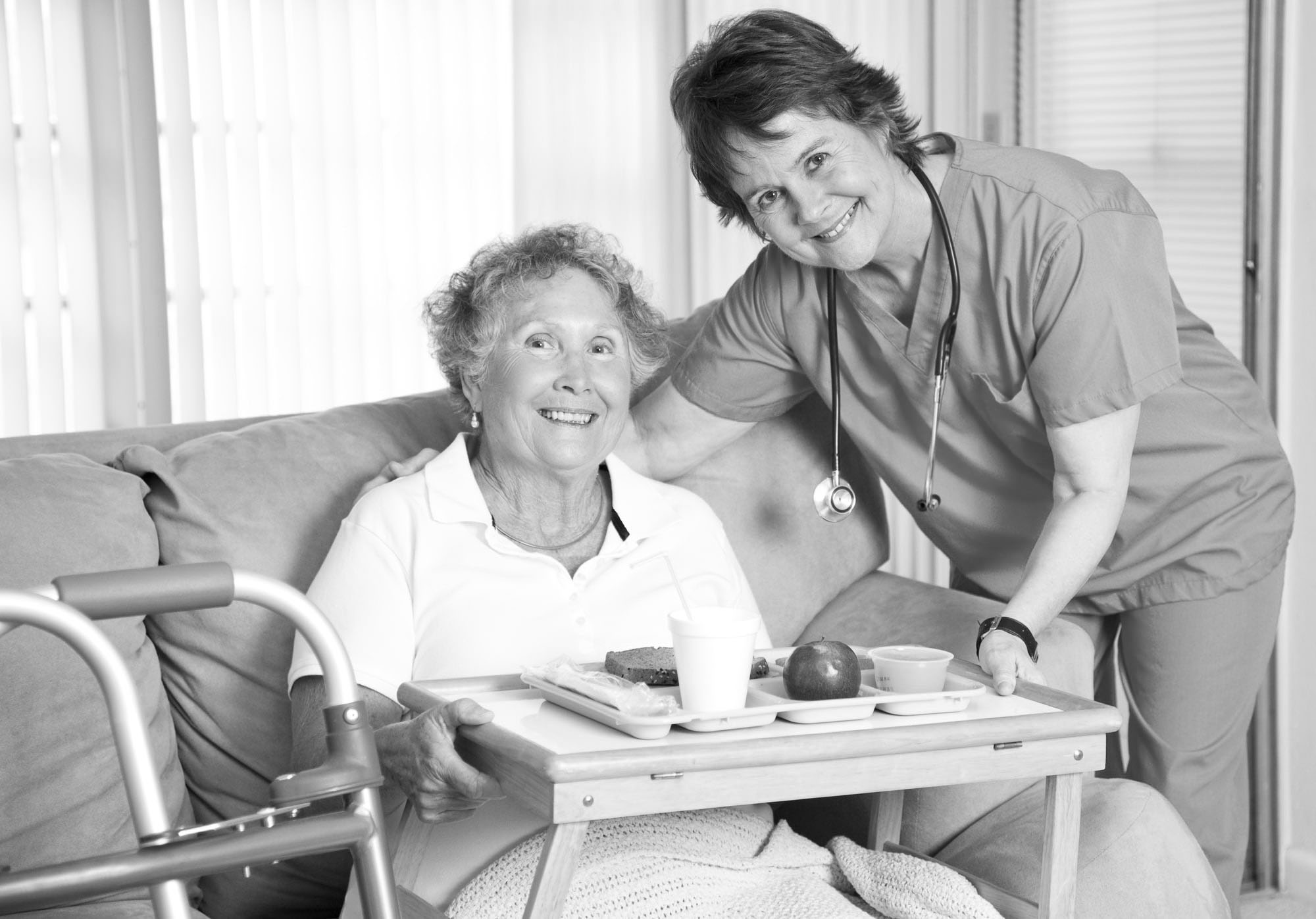 Receive hospice care at Three Oaks Hospice