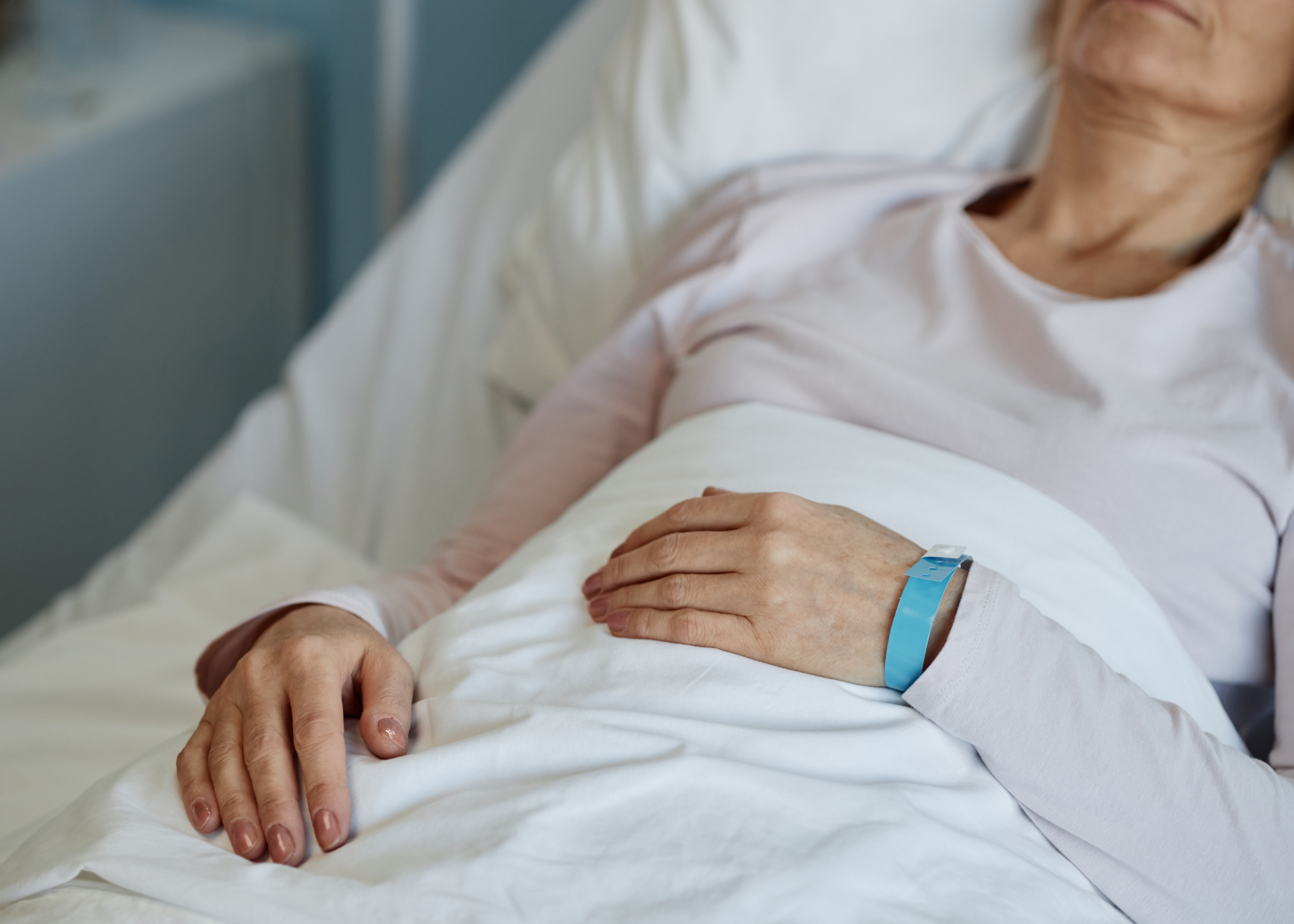 Late Stage Kidney Disease image depicting a person in kidney disease hospice care